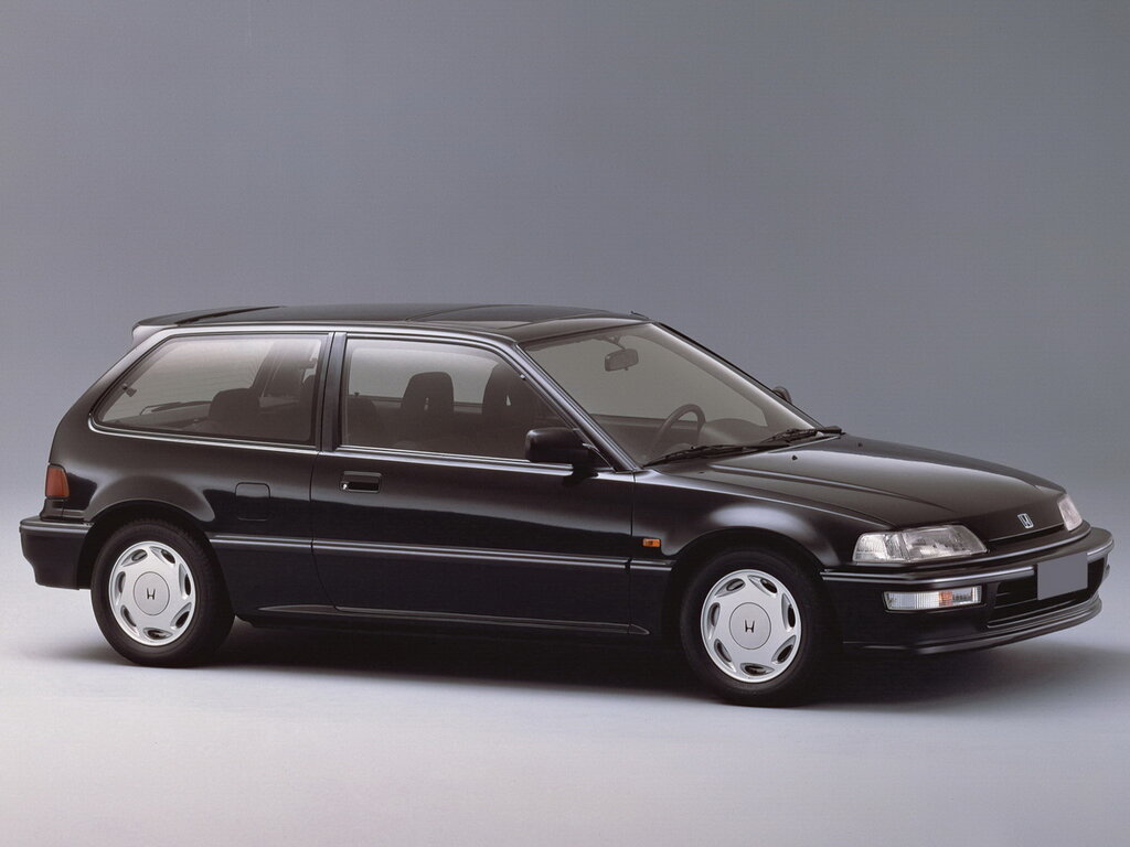 Honda Civic (EC8, EC9, ED6, ED7, ED9, EE9) 4 поколение, рестайлинг, хэтчбек 3 дв. (07.1989 - 09.1991)
